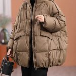 Anorak marron femme