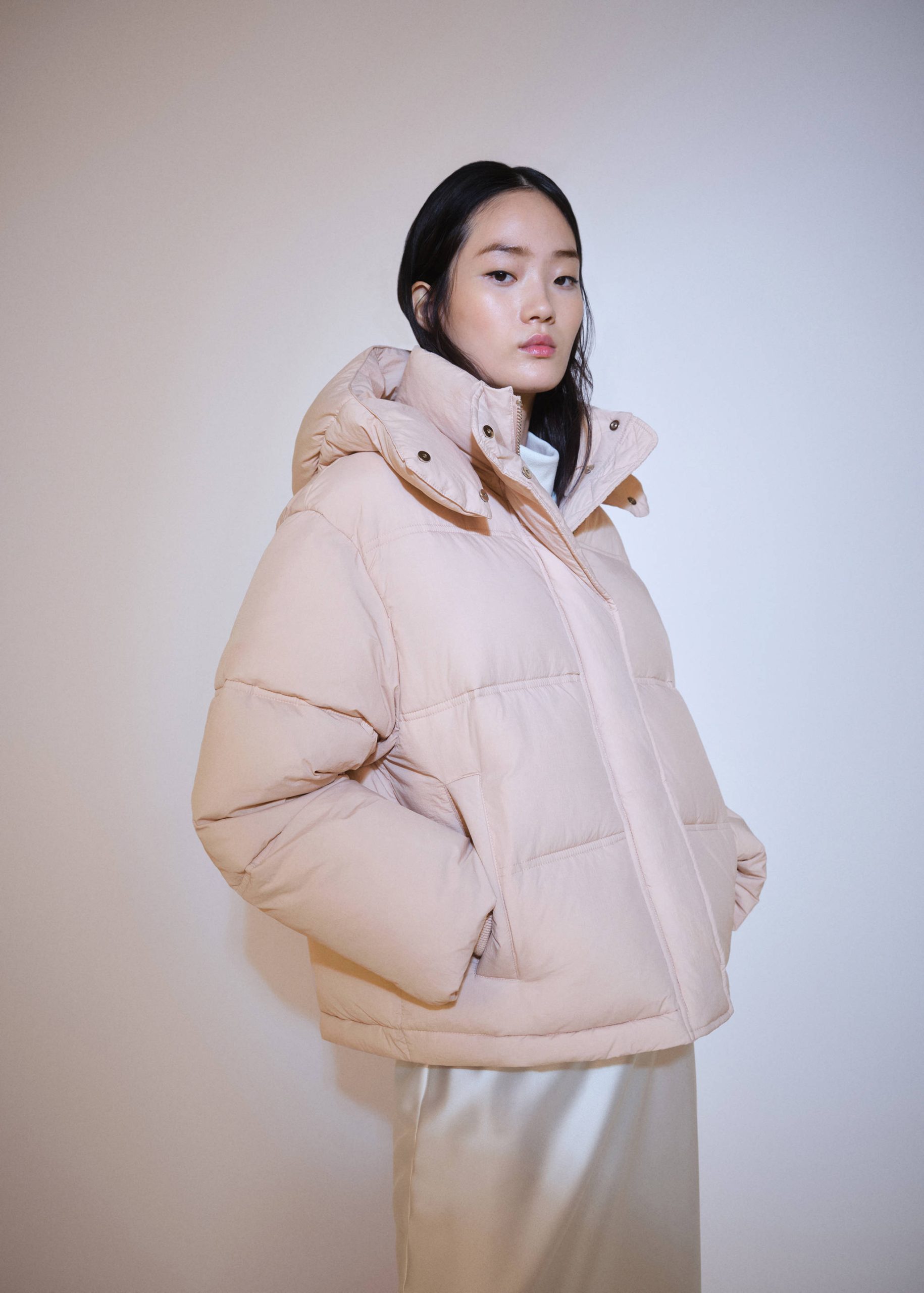 anorak-femme-822nfg-1.jpg Anorak court matelassé capuche – Image 1