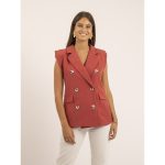 Blazer sans manches UVIDA
