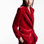 Blazer costume velours Femme | MANGO France (La Réunion)