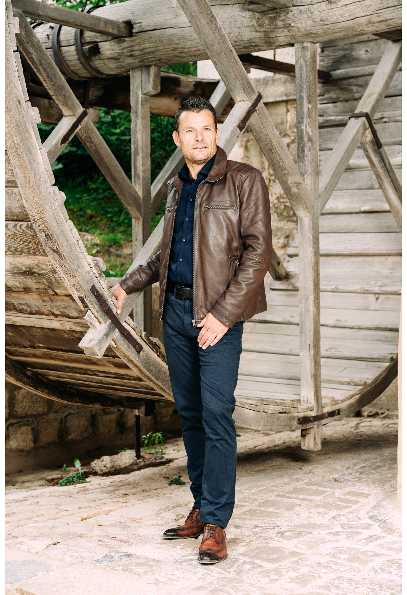 blouson-cuir-228zmk-1.jpg Blouson cuir BOSTON marron – Image 1