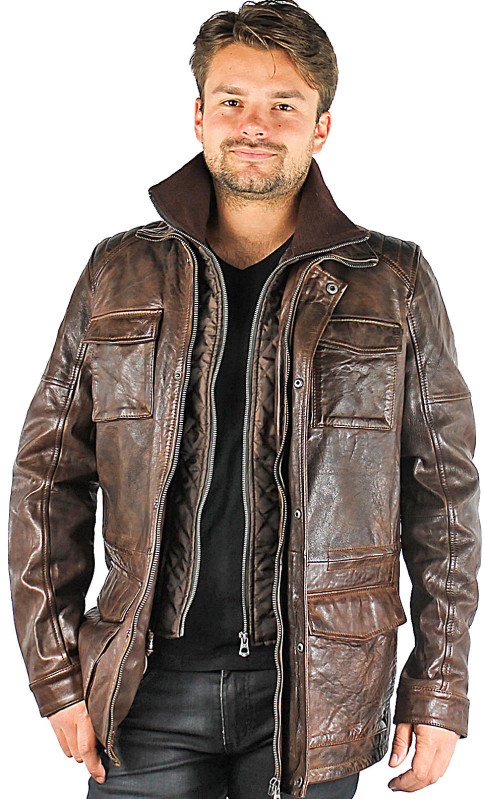 blouson-en-cuir-homme-881jzv-1.jpg Rodeo Veste Cuir Homme Daytona – Image 1