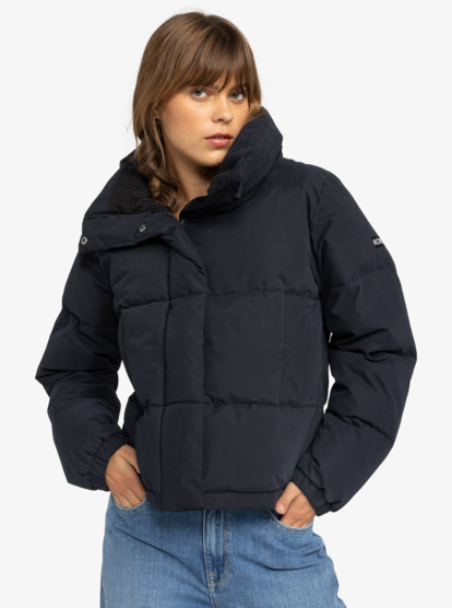 blouson-femme-hiver-611zdu-1.jpg Winter Rebel Veste isolante Noir Femme | Roxy – Image 1