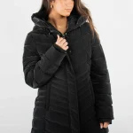 Doudoune Femme Paragoose – Hiver Longue Noire