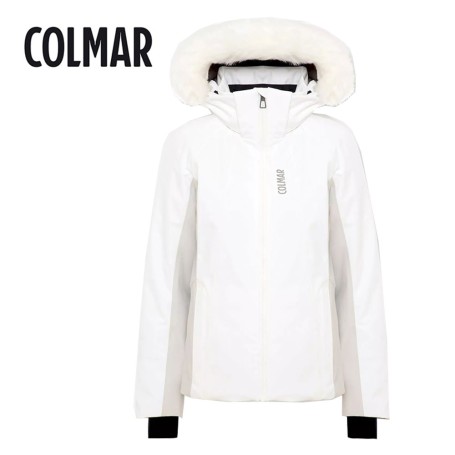 blouson-ski-femme-171etb-1.jpg Veste de ski COLMAR Sapporo Rec Blanc / Beige Femme – Image 1