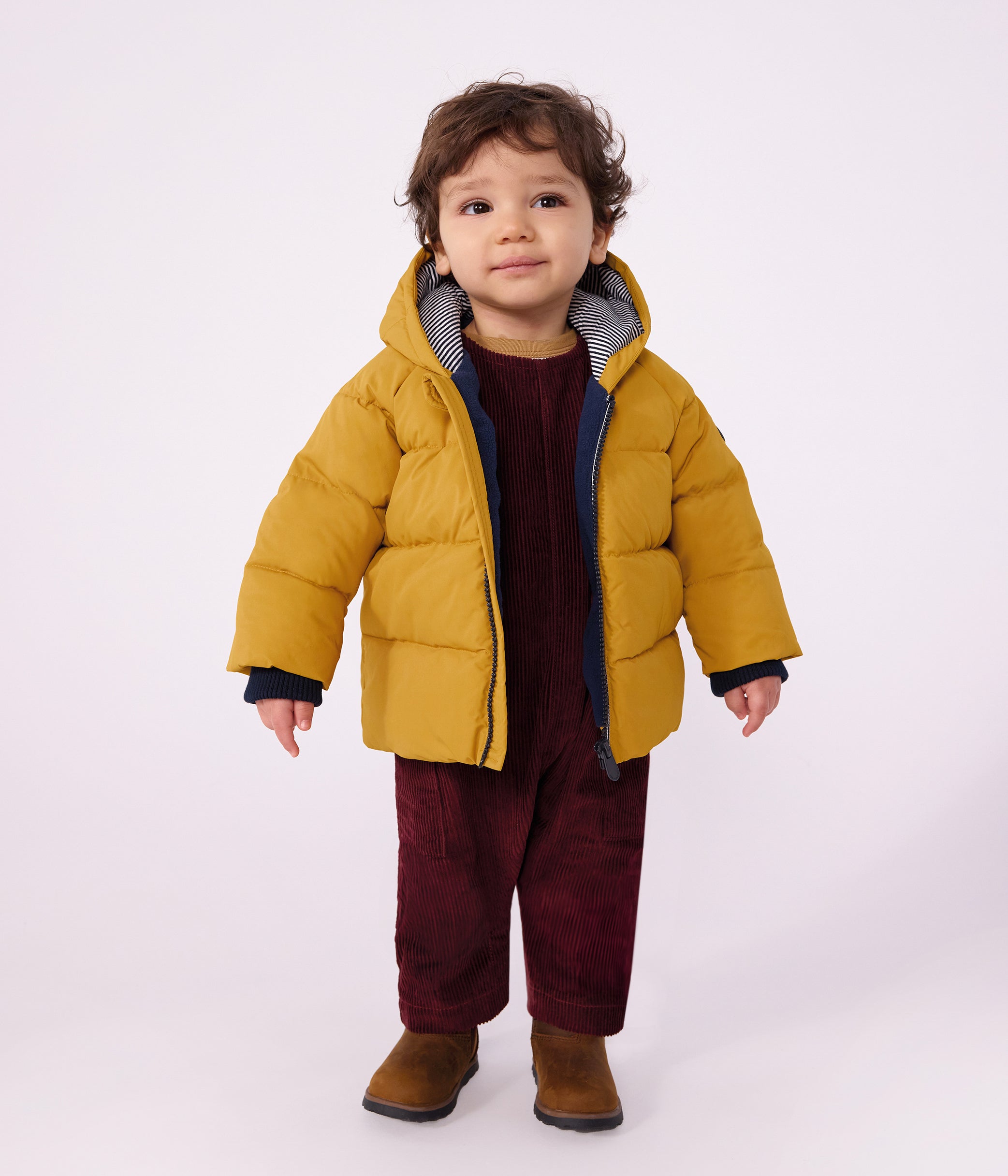 doudoune-bebe-192lym-1.jpg Doudoune bébé en polyester uni – Seraf – Image 1