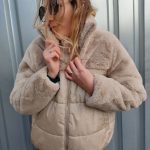 Doudoune beige femme 10062269 134 TIFFOSI
