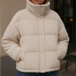 Doudoune Blanche Velours