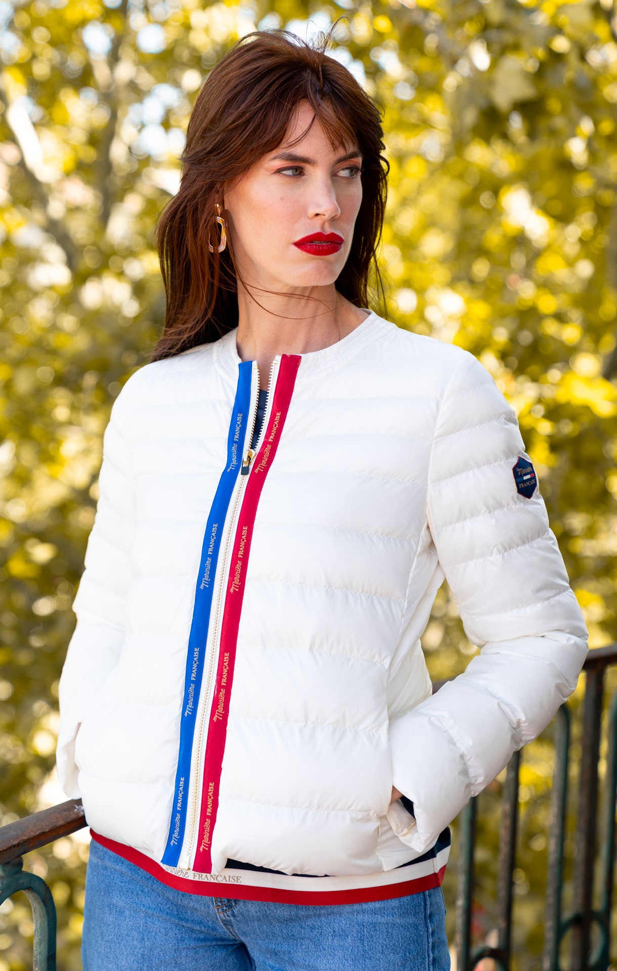 doudoune-blanche-femme-703xwp-1.jpg Doudoune femme courte | Mode Femme | La Marinière Française – Image 1