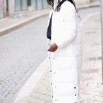 Doudoune longue blanc cassé – beautifulshop