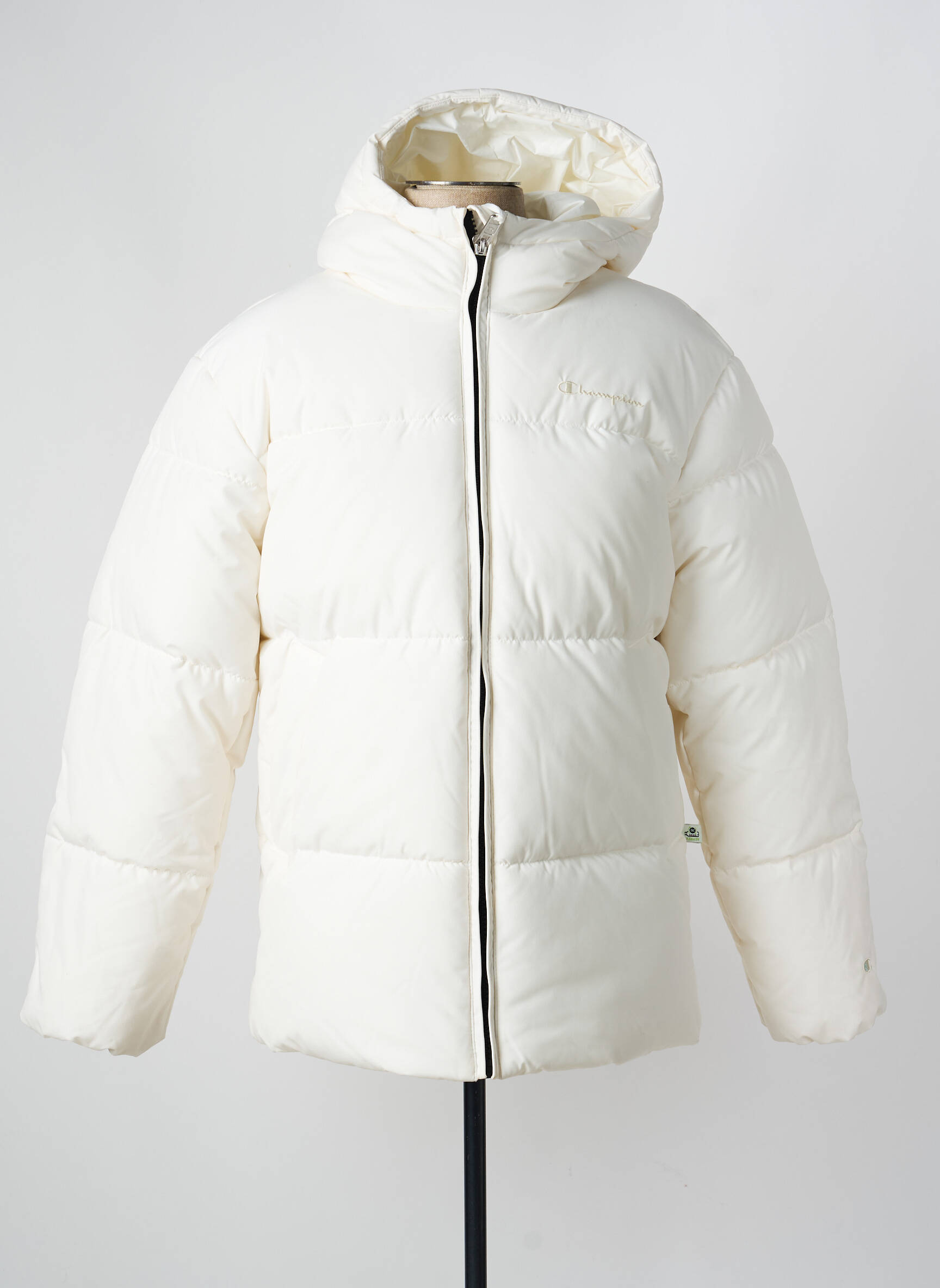 doudoune-blanche-homme-242ukw-1.jpg Doudoune Champion Blanc A Capuche – Image 1