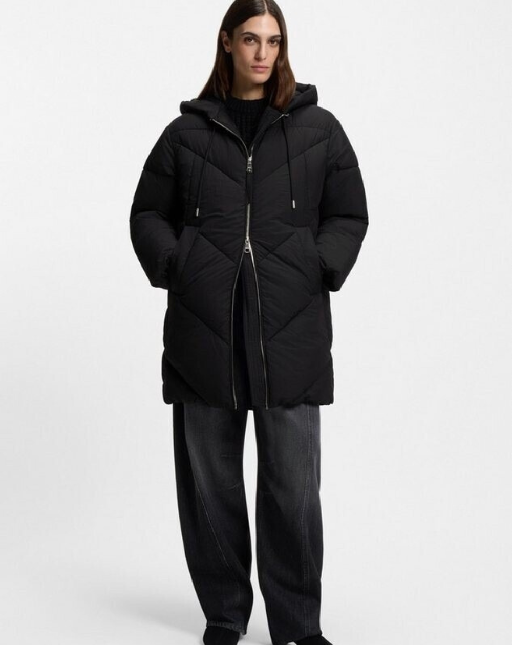 doudoune-boss-184fmx.png Boss doudoune femme Tailles 36 Coloris Noir – Image 1