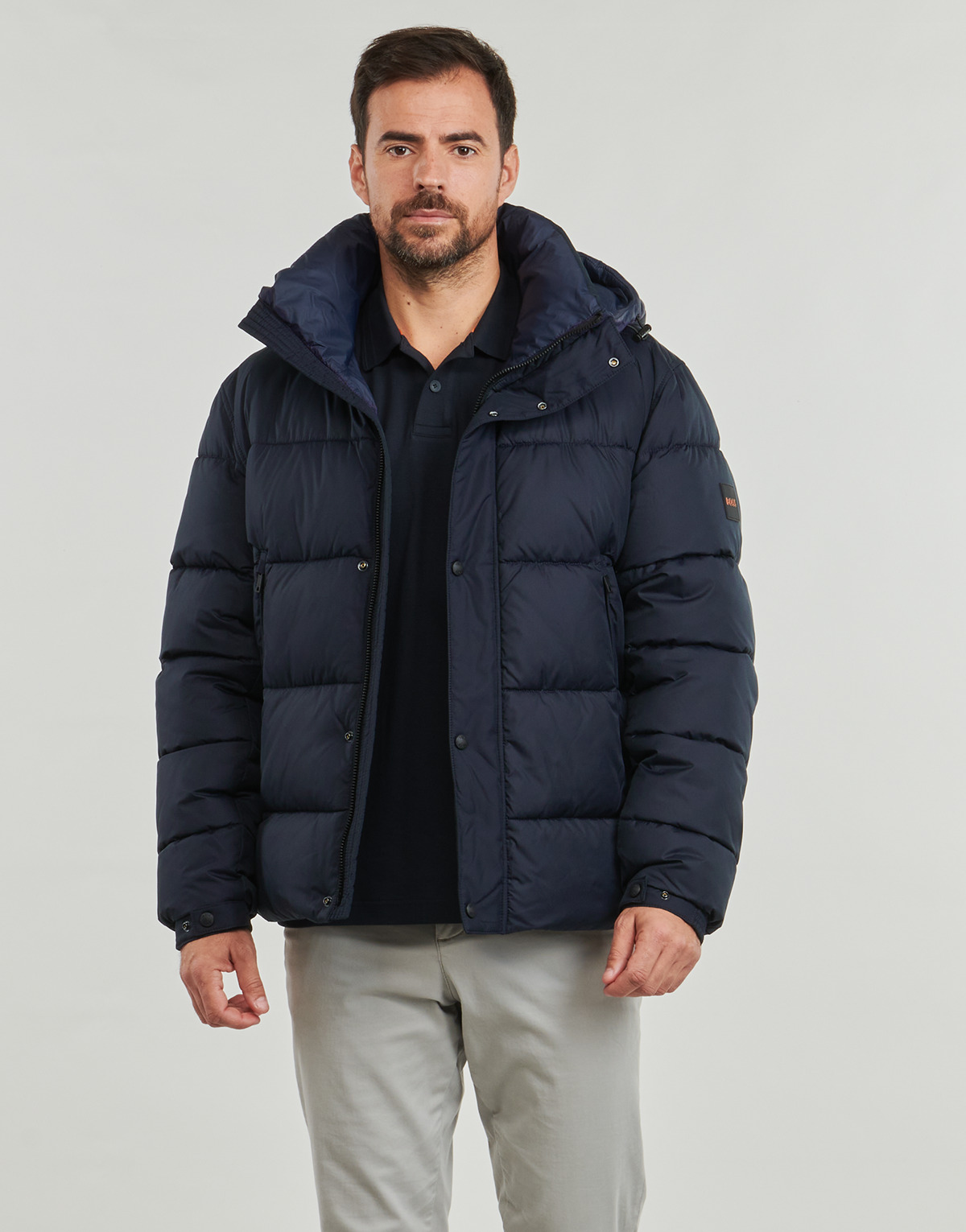doudoune-boss-389buv-1.jpg BOSS Omaris Bleu Livraison Gratuite | Spartoo ! Vêtements Doudounes Homme 244,30 € – Image 1