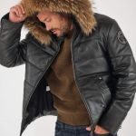 Les doudounes en cuir pour homme, la pièce n°1 de l'hiver !