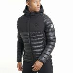 Doudoune Chauffante Capuche ASPEN SHINNY Noir | COMME DES LOUPS