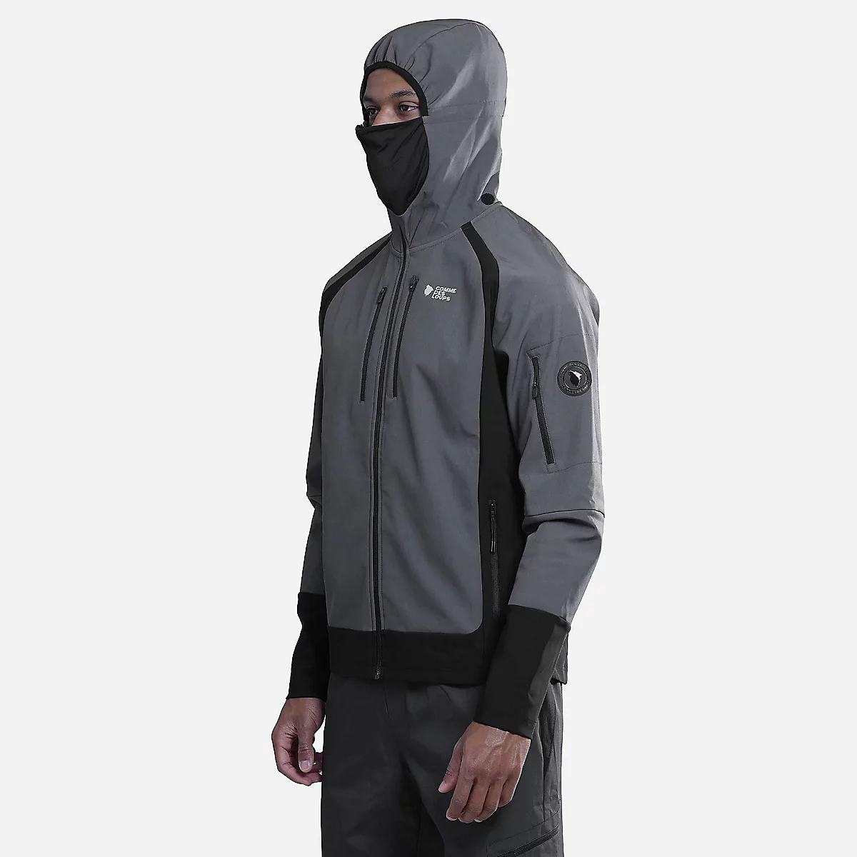 doudoune-comme-des-loups-819chc.webp Coupe vent Homme Soft Gris COMME DES LOUPS | INTERSPORT – Image 1