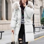 Blouson Doudoune Parka Doudoune Femme Ceintrée Long Puffer Coats For Women Superdry Warm Overcoat Winter