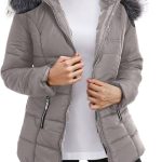 Générique Doudoune Femme Hiver Manteau Court Veste Femme Chic Et Elegant Sweat a Capuche Femme Manteau D'extérieur Imperméable : Amazon.fr: Mode