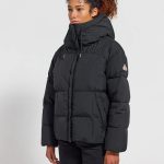 Doudoune hiver pour femme en duvet naturel Harmonie noire | Pyrenex FR