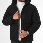 Jack And Jones Doudoune Capuche Otto Noir LaBoutiqueOfficielle.com