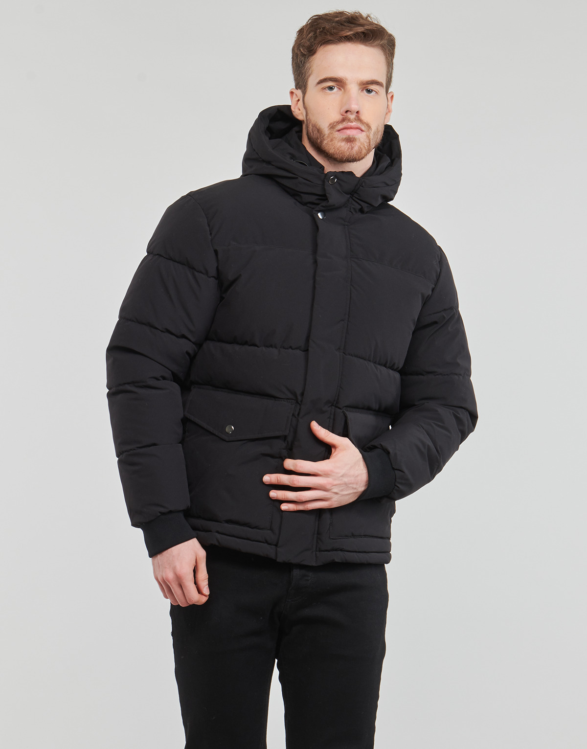 doudoune-jack-and-jones-201lvu-1.jpg JJDAVID PUFFER JACKET L – Image 1