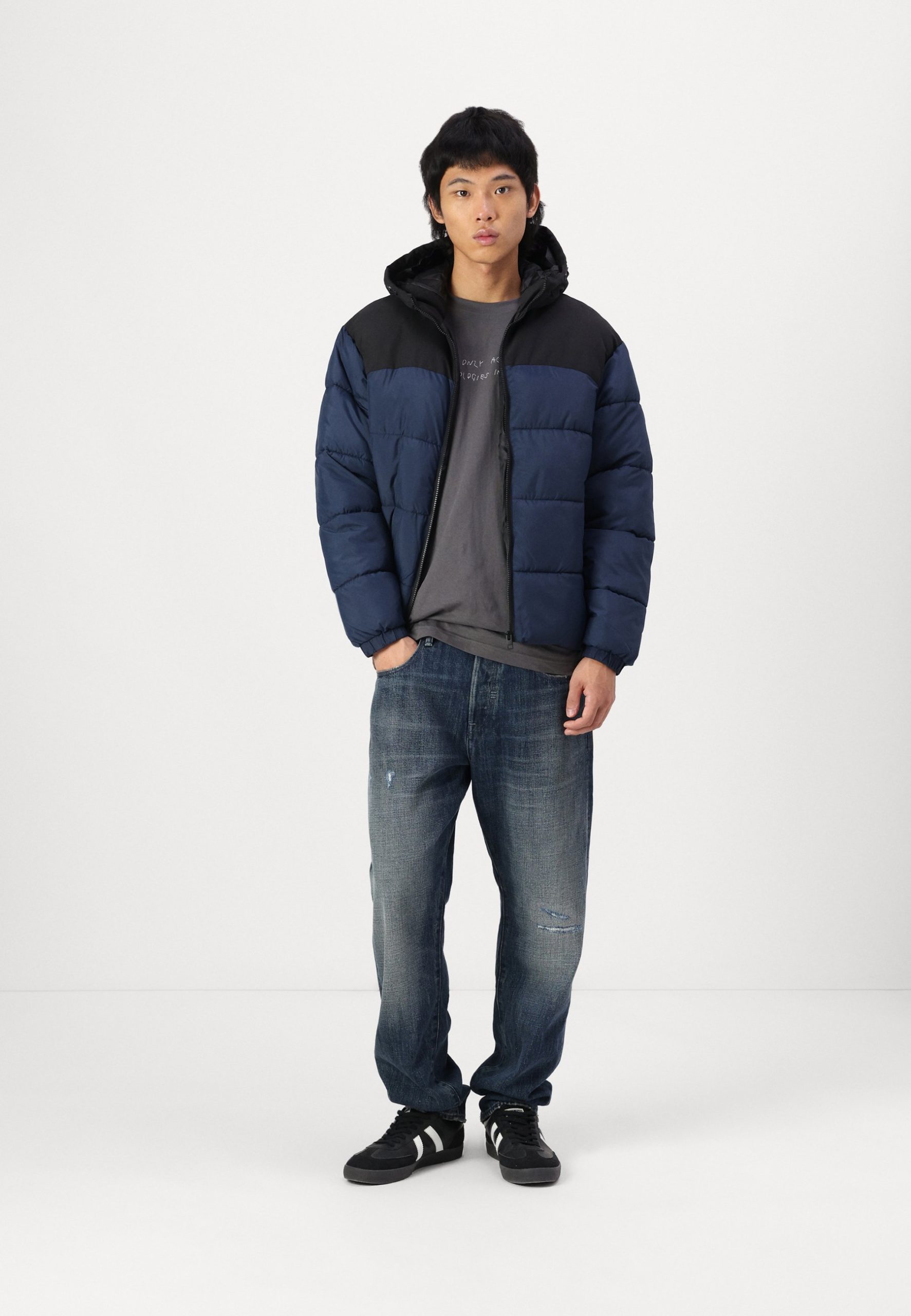 doudoune-jack-and-jones-477dmr-1.jpg Jack & Jones Puffer Puffer Veste d'hiver navy/bleu marine ZALANDO.FR – Image 1