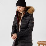 Doudoune mi longue Grand Froid Noir Perle – JOTT
