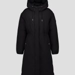 Doudoune longue à capuche Noir Vero 2.0 – JOTT
