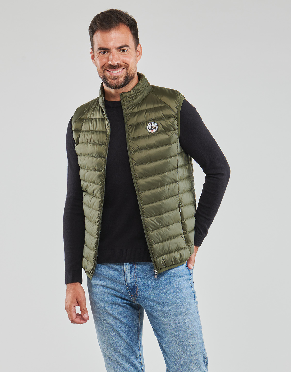 doudoune-jott-sans-manche-437xoq-1.jpg JOTT TOM Kaki Livraison Gratuite | Spartoo ! Vêtements Doudounes Homme 140,00 € – Image 1