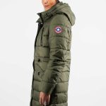 Doudoune Femme Paragoose – Capuche Kaki Hiver
