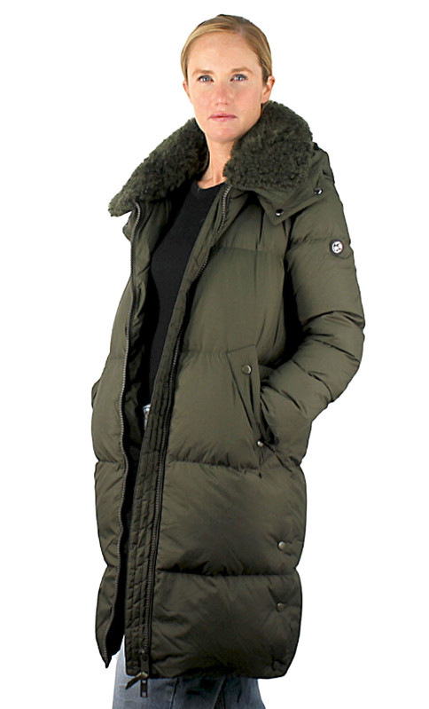 doudoune-kaki-femme-237fmh-1.jpg Heather Levinsky Doudoune Duvet Femme – Image 1