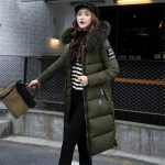 Parka Femme Longue Doudoune Coton Hiver Casual Col Fourrure Capuche Femme Chaud Épais Outwear Grande Taille, Vert kaki, XL : Amazon.fr: Mode