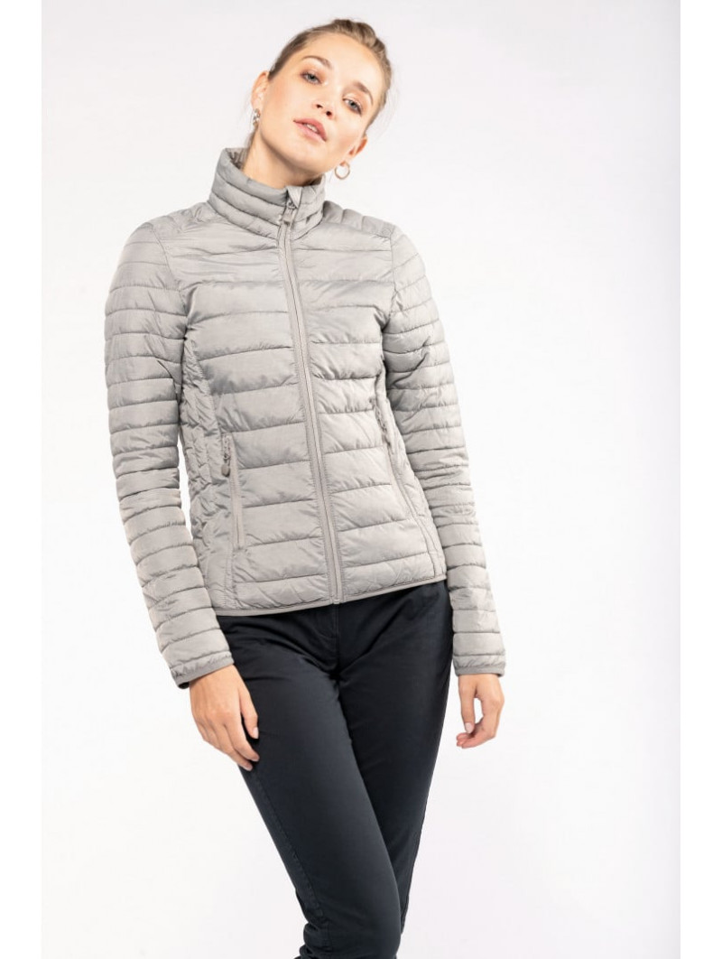 doudoune-legere-femme-470kqd.jpg Doudoune légère femme manches longues sans capuche – Image 1