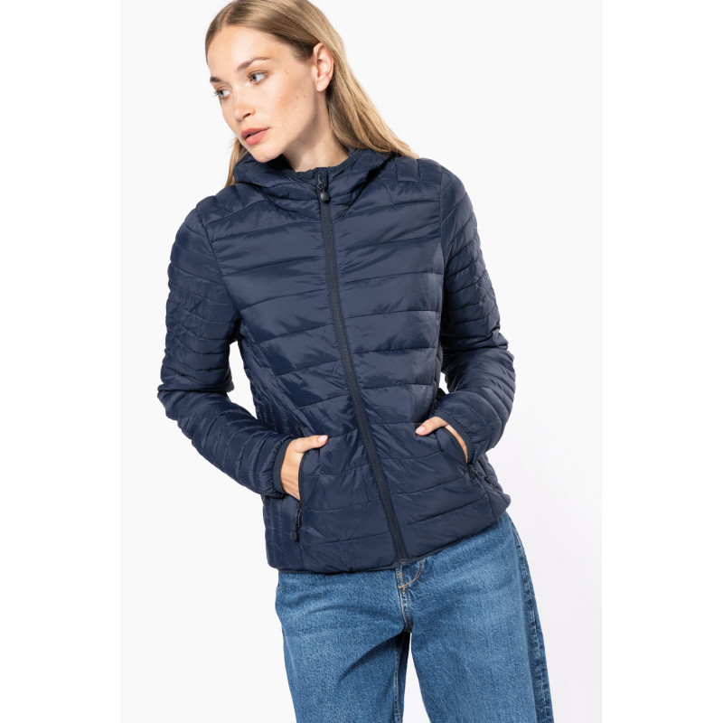 doudoune-matelassee-femme-425ktd.jpg Doudoune matelassée à capuche femme – Image 1