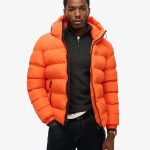 Doudoune à Capuche Sportsorange flamme pour Homme | Superdry FR