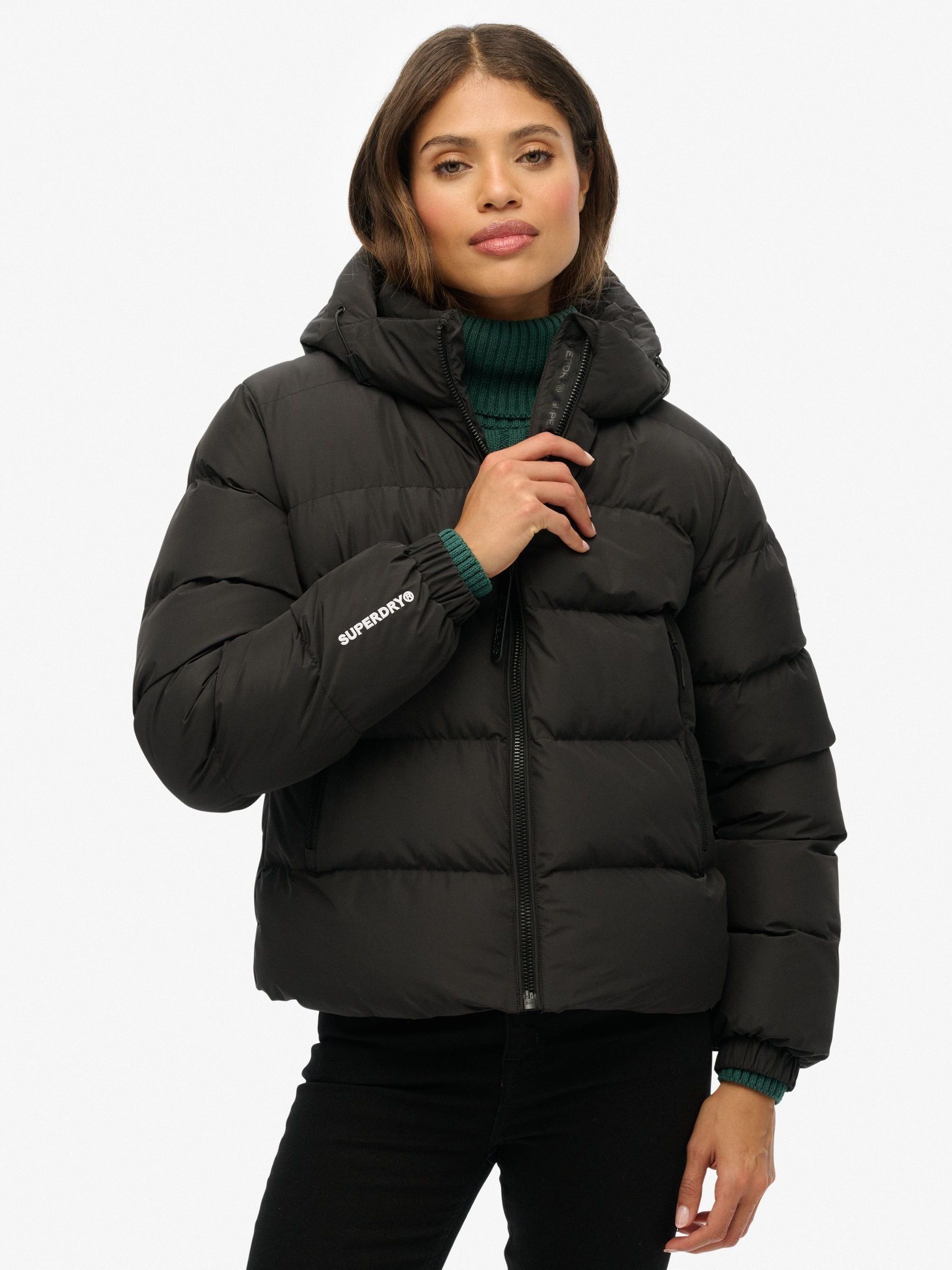 doudoune-superdry-429onp-1.jpg Acheter Noir Doudoune Superdry de sport à capuche from Next France – Image 1