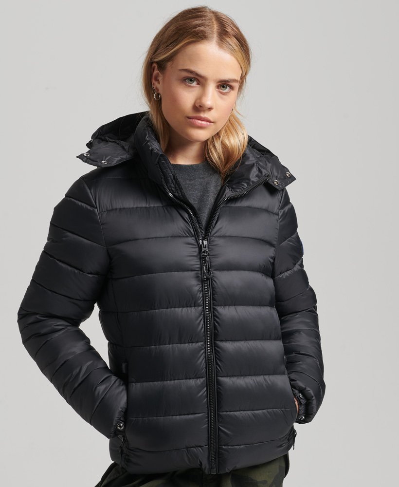 doudoune-superdry-789fpg-1.jpg Doudoune classique à capuchenoir pour Femme | Superdry FR – Image 1