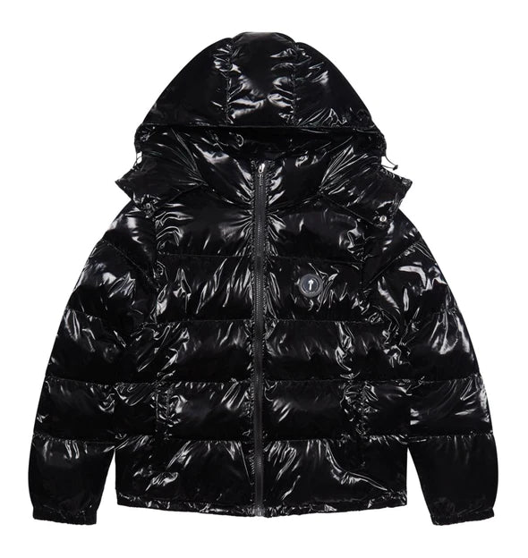 doudoune-trapstar-145xwb-1.jpg Trapstar Irongate Detachable Hooded Puffer Jacket Shiny Black – Image 1