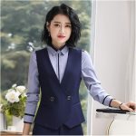 Casual Gilet Costume D'été Femmes Veste Élégante Femme Manteaux Courts Gilet Femme D'affaires Gilet Veste (Color : Blue, Size : S.) : Amazon.fr: Mode