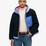 Veste Polaire Sherpa Vintagebleu marine myrtille pour Femme | Superdry FR