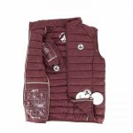 DOUDOUNE JOTT SANS MANCHES HOMME AUBERGINE
