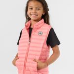 Doudoune sans manches enfant Vibrant pink Zoe – JOTT