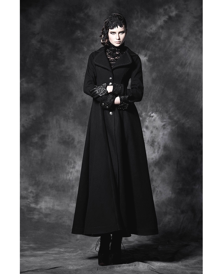 long-manteau-noir-613igk-1.jpg Manteau gothique femme PUNK RAVE 'fatalia' – Image 1