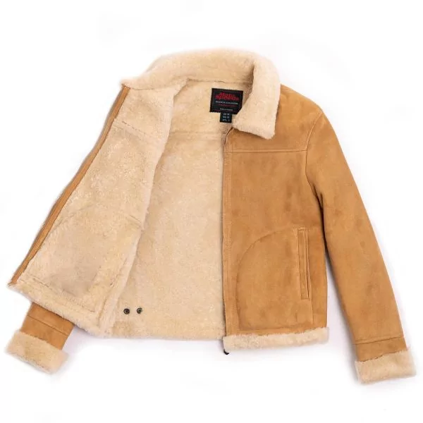 manteau-aviateur-femme-041gzy.webp Veste aviator femme en peau lainée camel – Image 1