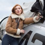 Blouson Bombardier B3 en Cuir Femme avec Capuche COCKPIT USA ex AVIREX Brun Clair Made In USA Capachat.com