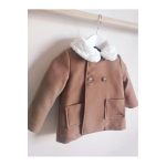MANTEAU BEBE GARCON CAMEL MARTA Y PAULA