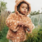 Manteau imitation fourrure et rembourrage recyclé bébé fille camel | Tape à l'oeil
