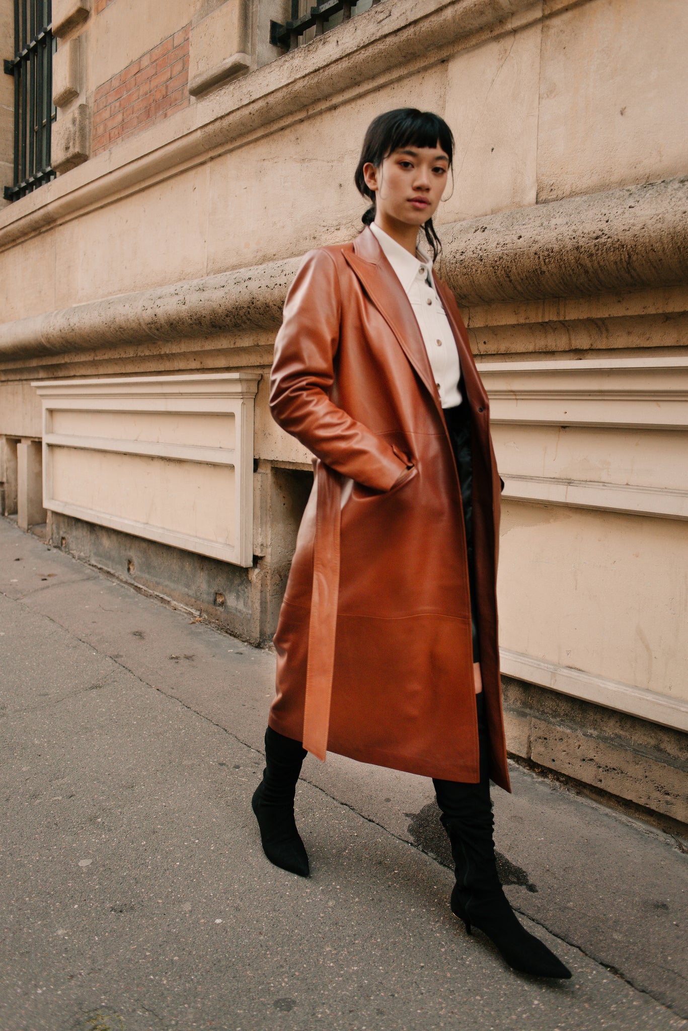manteau-cuir-femme-385hpe-1.jpg Le long trench en cuir – KATSO CUIR – Image 1