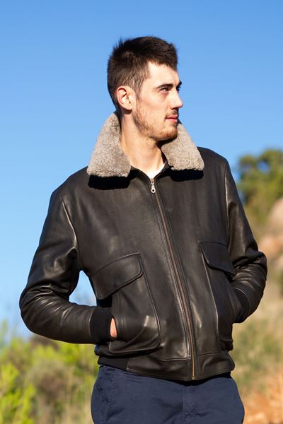 manteau-cuir-homme-021cul-1.jpg ANCHORAGE blouson aviateur Cuir Homme Fabrication Française Made in France – Image 1