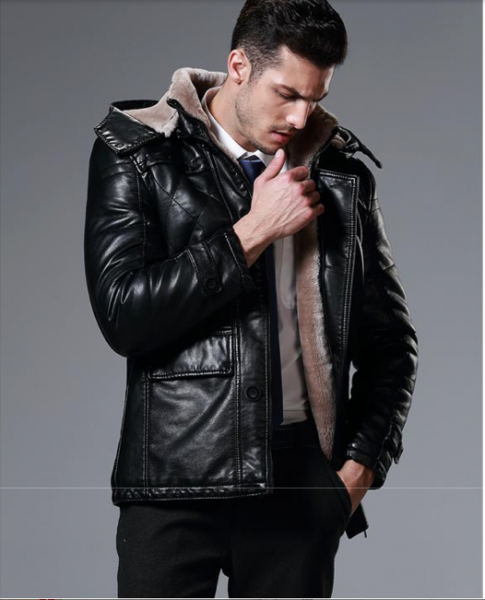 manteau-cuir-homme-072jdh.png Fourrure Manteau Hiver Homme Cuir Blouson Cuir Doudoune Homme Fourrure Luxe Manteau Hiver Veste Cuir Avec – Image 1